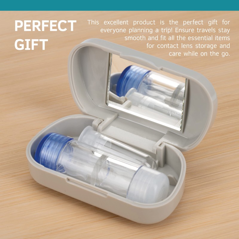 Sports Vision World Travel Kit Gray RGP Hard Contact Lenses