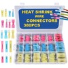 Linkstyle 380PCS Marine Grade Heat Shrink Wire Connectors kit 22-10