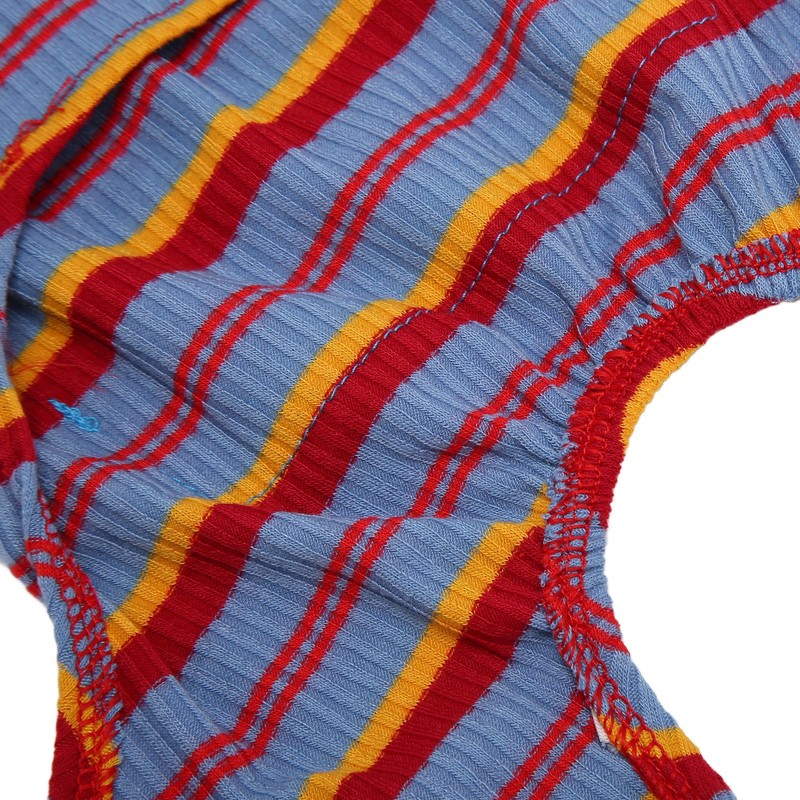 Striped Dog Pajamas Spring Stylish Classic Soft Breathable 4 Legged