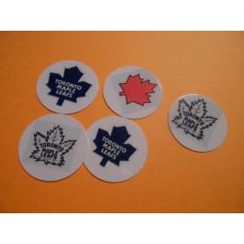 Unbranded Pre Cut One Inch Bottle Cap Images TORONTO MAPLE LEAFS Free Shipping - photo, 15 images