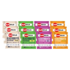 SaltStick FastChews 12 Test Pack (12 Bags of 10 Chewable Tablets, Various Flavours)
