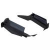 HCMOTORKU Adjustable Dark Smoke Air Deflectors Fits For Honda Gold