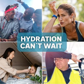 Suero Oral Electrolyte Solution - Electrolytes Drink, Hydration Booster & Rehydration Drink for Kids & Adults, Hydrates, Replenishes, Energizes, Coconut Flavor, 1 Liter (4 Pack)