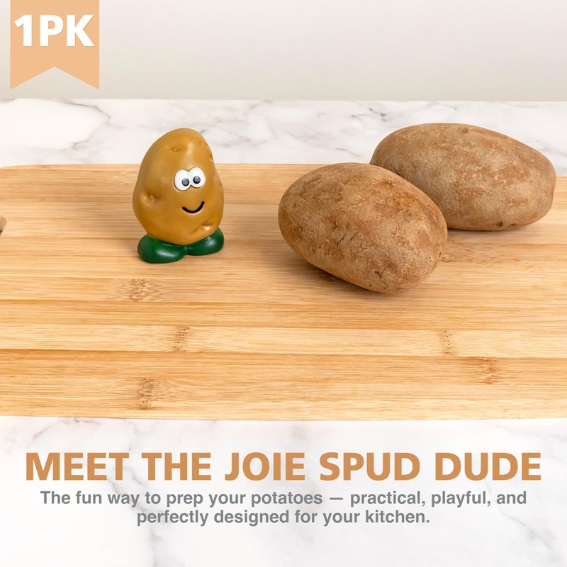 Joie Spud Dude Potato Brush, Vegetable and Fruit Scrubber, Produce