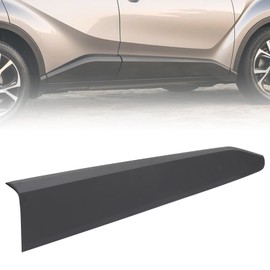 MOFANS Front Right Door Lower Trim Panel Fit for C-HR CHR 2018 2019 2020 2021 2022 Passenger Side Door Lower Molding Protector Cover, Black