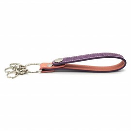 Wachifudo Dayan Genuine Leather Mexico Belt Key Purple, purple