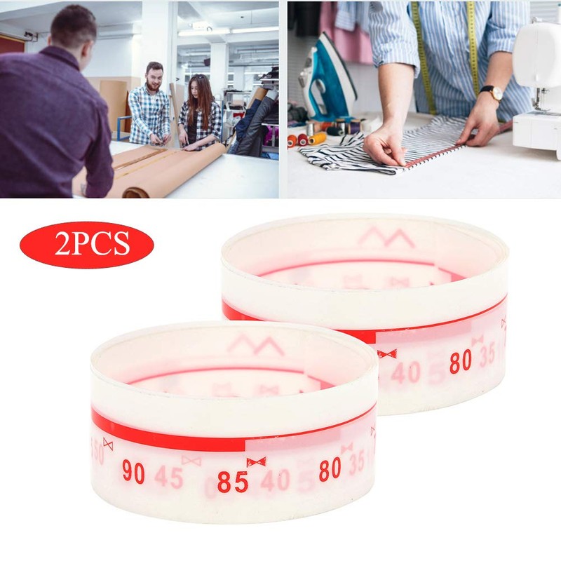 2PCS Knitter RulersKnitting Machine Needle Rulers, Hip Curve Ruler for