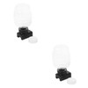 Totority 2pcs Beads Subpackage Vials Transparent Refill Bottles for Boy