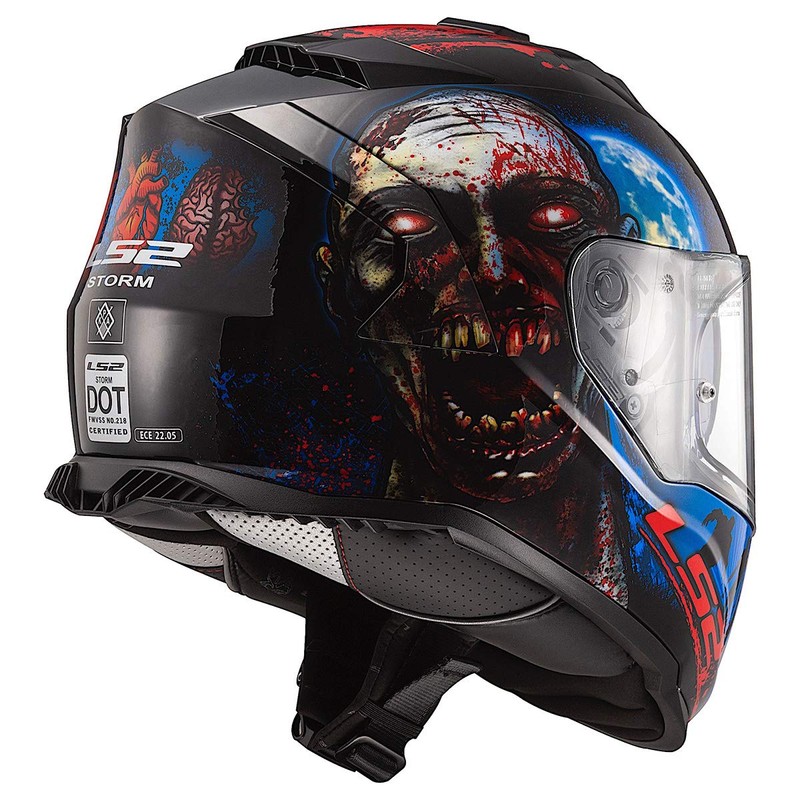 LS2 Helmets Assault Full Face Motorcycle Helmet W/SunShield (I Heart