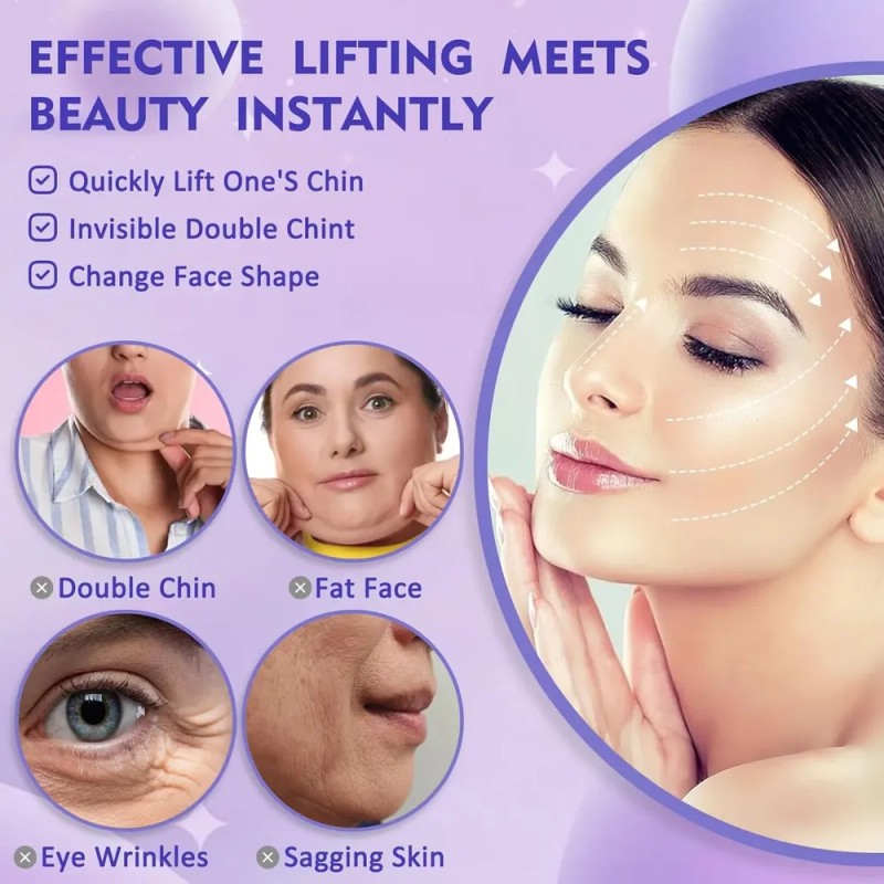 Parches Invisibles Para Lifting Facial (180 Piezas)