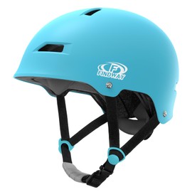 Findway Pro Skateboard Helmet [Safety Certified] Two Removable Liners Bike Helmet for Kids Youth & Adults for Skate, Scooter, Commuter, Longboard & Incline Skating Rollerblading with Adjustable Dial