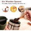 does not apply 6in Wooden Spoon 6pcs Soup Spoons Set