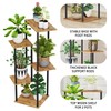 HAYOFAMY 5 Tier Plant Stand Indoor, Tall Plant Shelf Metal