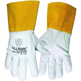 Tillman 1332 Premium Goatskin TIG Gloves with ANSI A6 Cut Resistance, X-Large