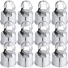 Therwen 12 Pack Chain Link Fence Ring Cap for 2-3/8"