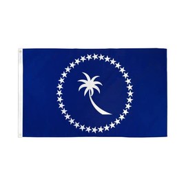 Chuuk Flag 3x5ft Poly - INTERNATIONAL FLAGS