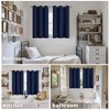 YoungsTex Short Blackout Curtains 45 Inch Length for Kitchen Bathroom