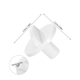 Kisangel Freezer Temperature Control Knob Precise Thermostat Replacement for Fridge Appliance Repair User Friendly Design for Accurate Temperature Adjustment Quiet Operation for Peaceful