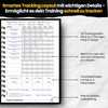 PEAK PULSE Workout Planner - Training Diary, Fitness Planner, Fitness