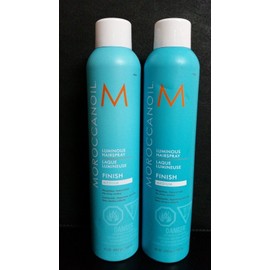 Moroccanoil MOROCCAN OIL Luminous Finish Hairspray MEDIUM 10 oz. ea. - (2) PACK