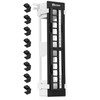 Everest Media 12-Port Keystone Patch Panel (2-Pack) - Removable 6-Port