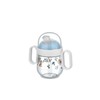 Mepal Non-Spill Sippy Cup Mio Little Dutch, Leakproof, Clear Cap for On-The-go use, Easy-to-Hold Handles, Soft Drinking Spout, 200 ml, Forest Friends