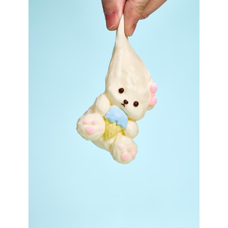 Tabasquishy Handmade Icecream Dog Taba Squishy – Perfect Stress Relief