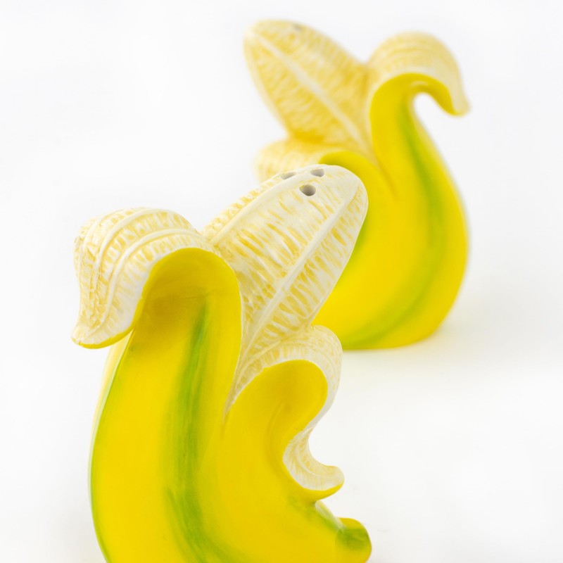 Banana Romance Salt & Pepper Set of 2 Banana Salt