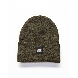 Berne Heritage Knit Cuff Beanie Hat, OSFA, Cedar Green Black