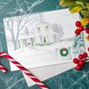 Rustic Country Christmas Note Cards / 25 5 5/8" x