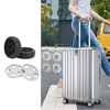 4 Set Luggage Wheels Rotating Flexible Luggage Suitcase Replacement Wheels