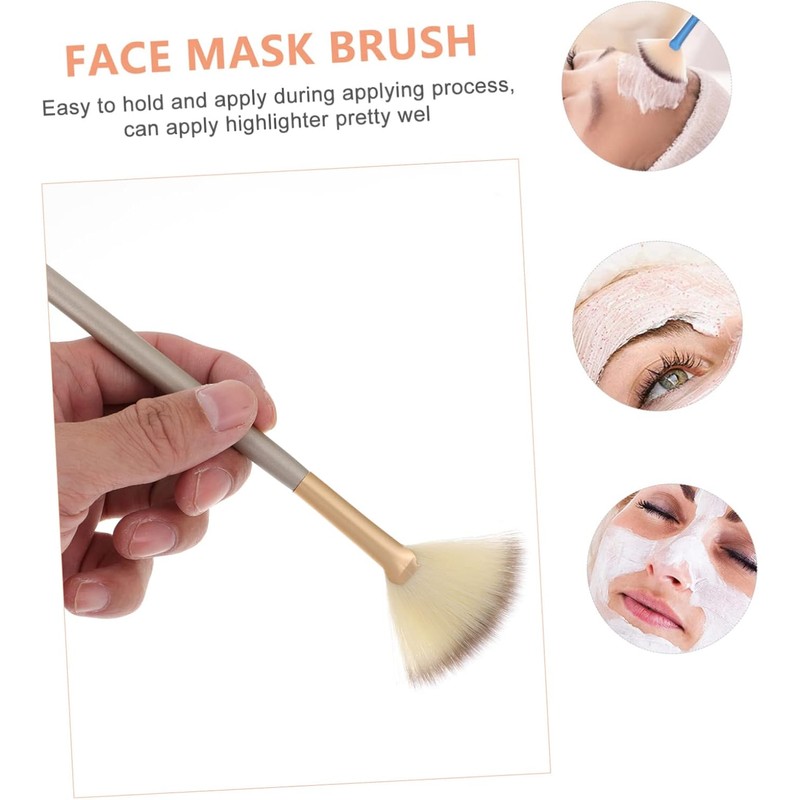 4piezas Aplicador De Mascarilla y Brocha Para Mascarilla Facial Cepillo