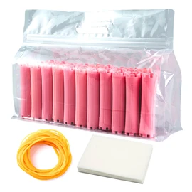 Cell Ribbon Hair Volume Rollstar Self Perm Ceramic Rod Set + Perm Drug, No. 6 / 셀리본 헤어볼륨롤스타 셀프펌 세라믹롯드세트+파마약, 6호