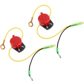 ZAMDOE On/Off Engine Stop Switch Control for Honda GX110 GX120 GX160 GX200 GX240 GX270 GX340 GX390 5.5HP 6.5HP 8HP 9HP 11HP 13HP Engine Motor for 36100-ZE1-015 for Predator 212 for Briggs & Stratton