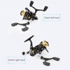 Fishing Reel Powerful Double Rocker Arm Metal Spinning Wheel for