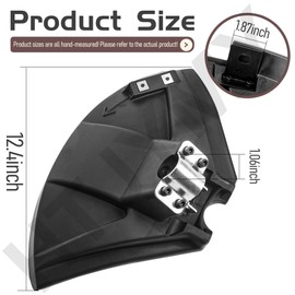 HTJYMY P021032702 Guard Assembly Compatible with Shin-daiwa B45 B450 C350 C270 C-27 T270 T350 T-27 Brushcutter/Trimmer Replaces 72005-16000, 72441-16003