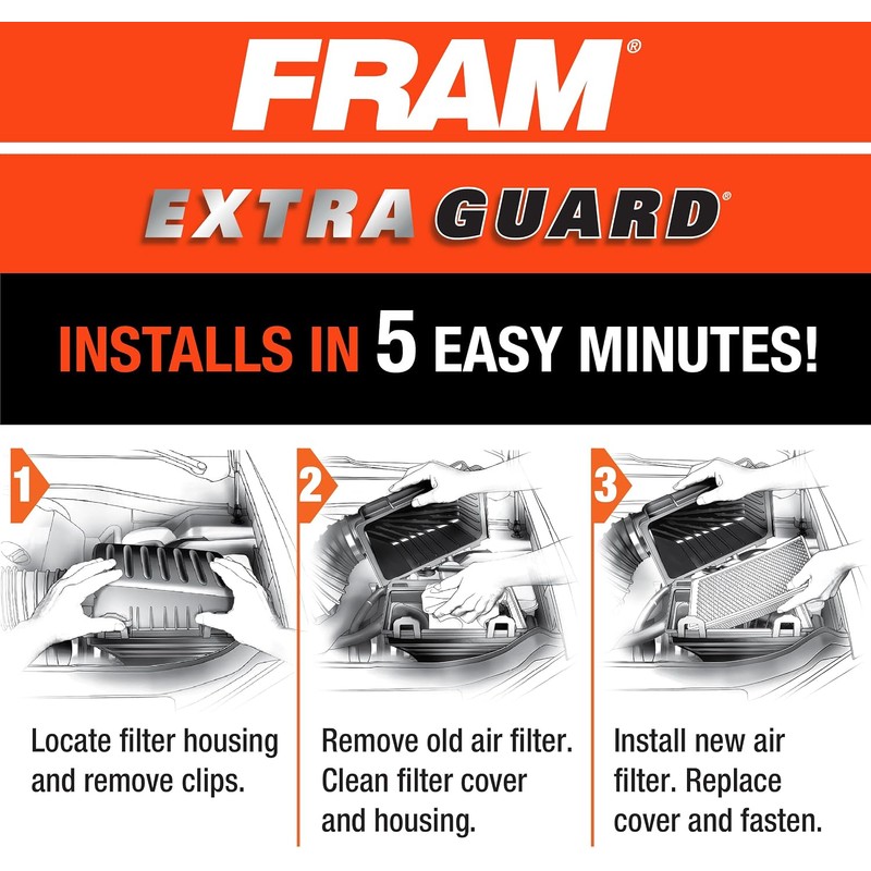 Fram ca10242 Extra Guard Panel de filtro de aire