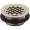 KOHLER Round shower drain for use with plastic pipe, gasket