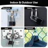 Combination Padlock Thick Long Shackle Weatherproof Outdoor Heavy Duty Padlocks