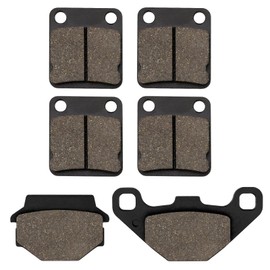 Cyleto Front and Rear Brake Pads for SUZUKI LTA500 LT-A 500 Vinson 500 4WD Auto 2003 2004 2005 2006 2007 LTF500 LT-F 500 2003 2004 2005 2006 2007
