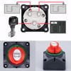 Spurtar Car Battery Disconnect Switch 12V 24V 48V 1-2-Both-Off Battery