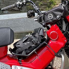 KKZOL Motorcycle Center Rack Luggage Holder Bracket Compatible with Honda CT125 Trail 125 Hunter Cub 125 2020-2024 Middle Luggage Rack Carrier