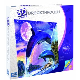 Mega Puzzles Breakthrough Level Two Dolphins Puzzle