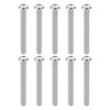 PATIKIL M8-1.2x60mm Button Head Socket Cap Screws, 10 Pcs 304