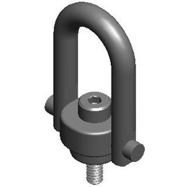 American Drill Bushing SHR-23053 Safety-Engineered Swivel Hoist Ring ADB Hoist Ring, Load=1