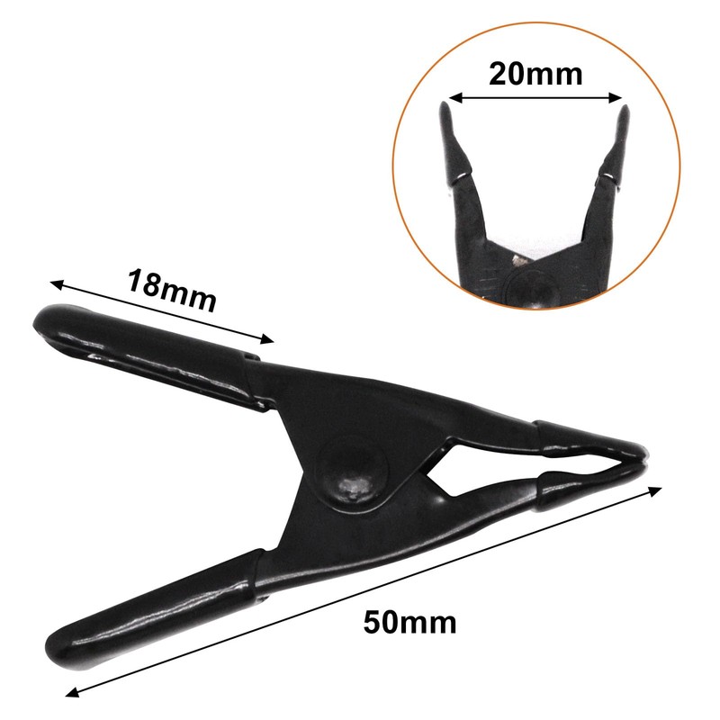 GDFYMI 2 Inch Spring Clamps, Heavy Duty Metal Strong Clips