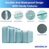 Cruise Approved Packing Cubes – 7 Piece Set with Laundry