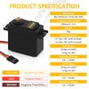 2Pcs MG995 55G Micro Servo Motor Metal Geared Motor Kit
