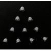 Jungle Care® (6mm Small * 10pc) Double Layer Magic Hearing