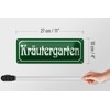 FEMER Tin Sign Herb Garden 27 x 10 cm Dill